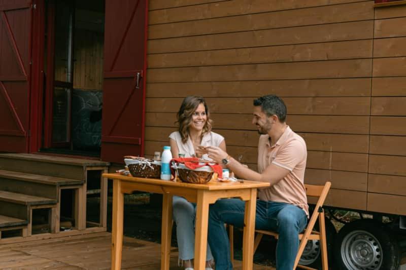 Roulottes Cocooning Au Coeur Des Landes Hotell Mées Eksteriør bilde