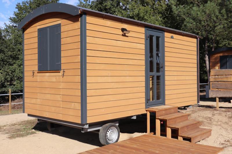 Roulottes Cocooning Au Coeur Des Landes Hotell Mées Eksteriør bilde